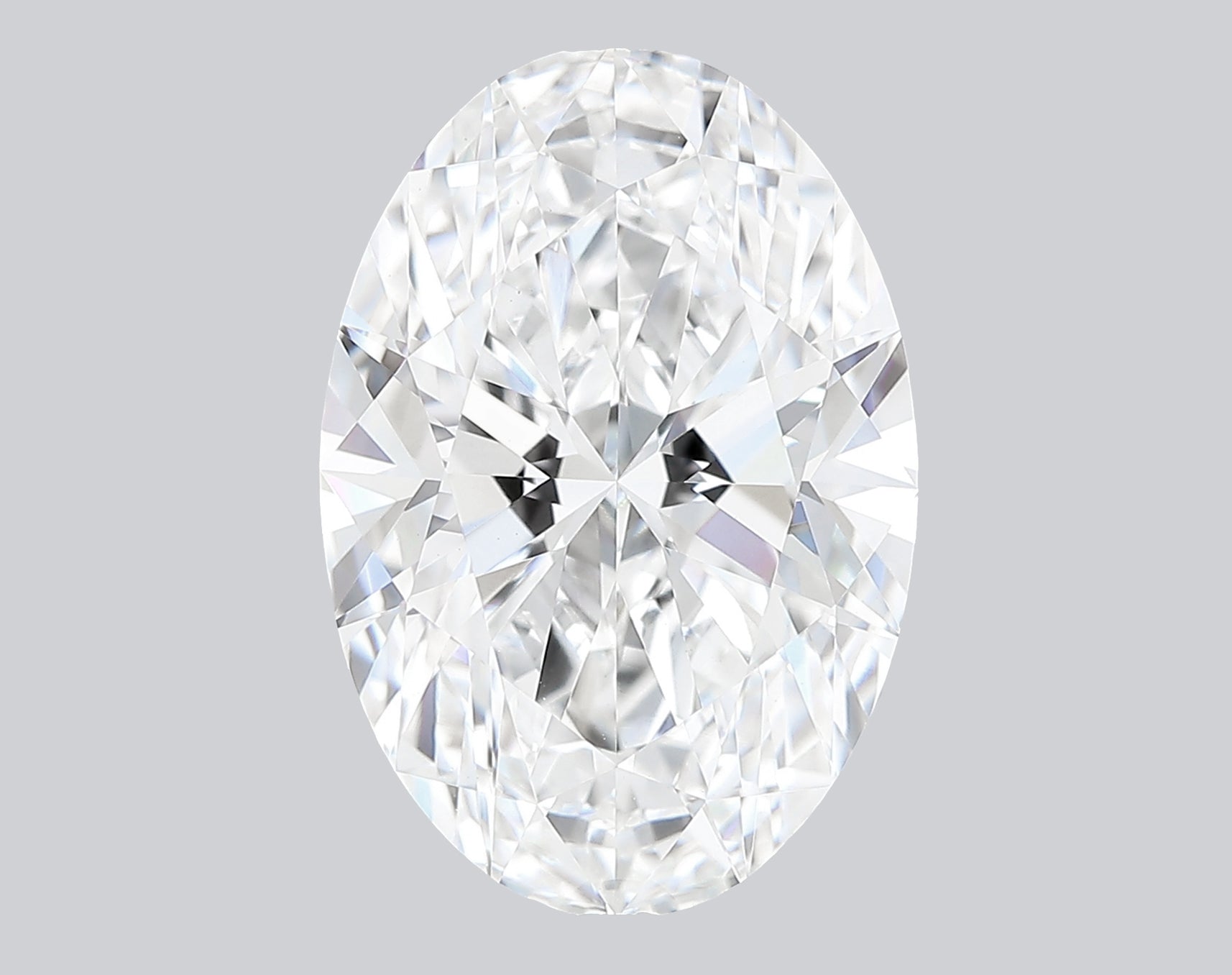 4.05 Carat E-VVS2 Oval Lab Grown Diamond - IGI (#121054)