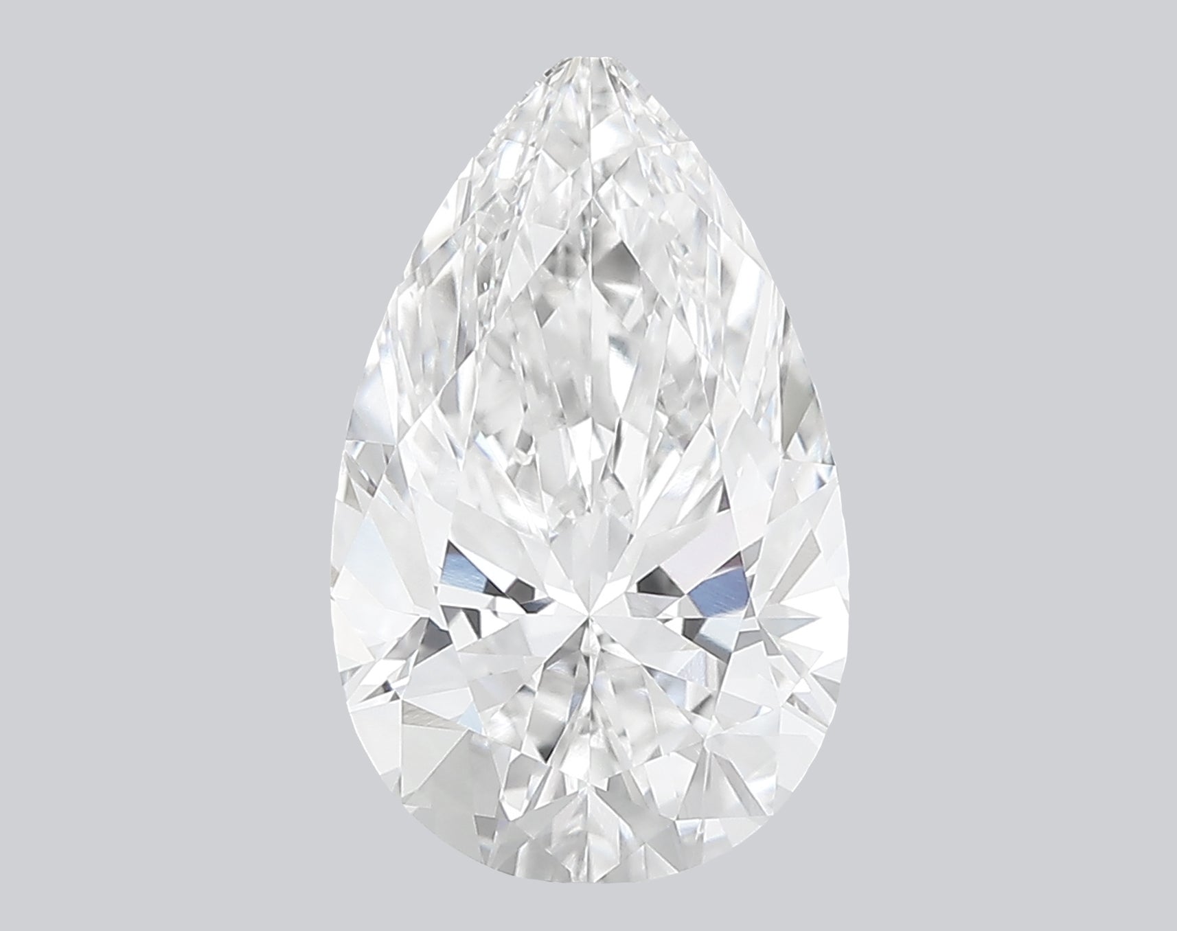 2.01 Carat F-VVS2 Pear Lab Grown Diamond - IGI (#121266)