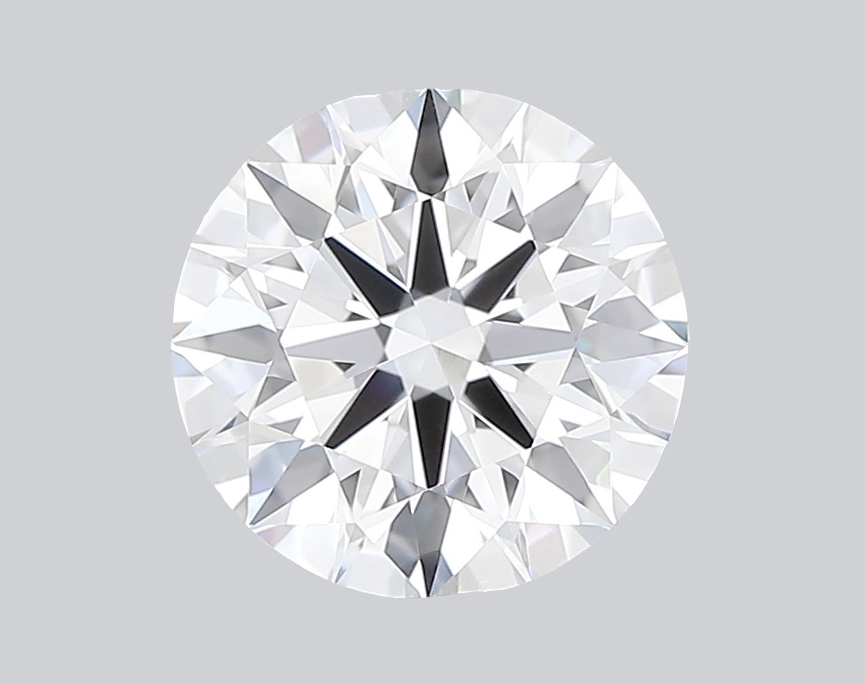 1.23 Carat D-VVS1 H&A Round Lab Grown Diamond - IGI (#121299)