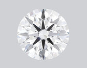 1.23 Carat D-VVS1 H&A Round Lab Grown Diamond - IGI (#121299)