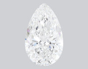 2.55 Carat E-VVS2 Pear Lab Grown Diamond - IGI (#121331)