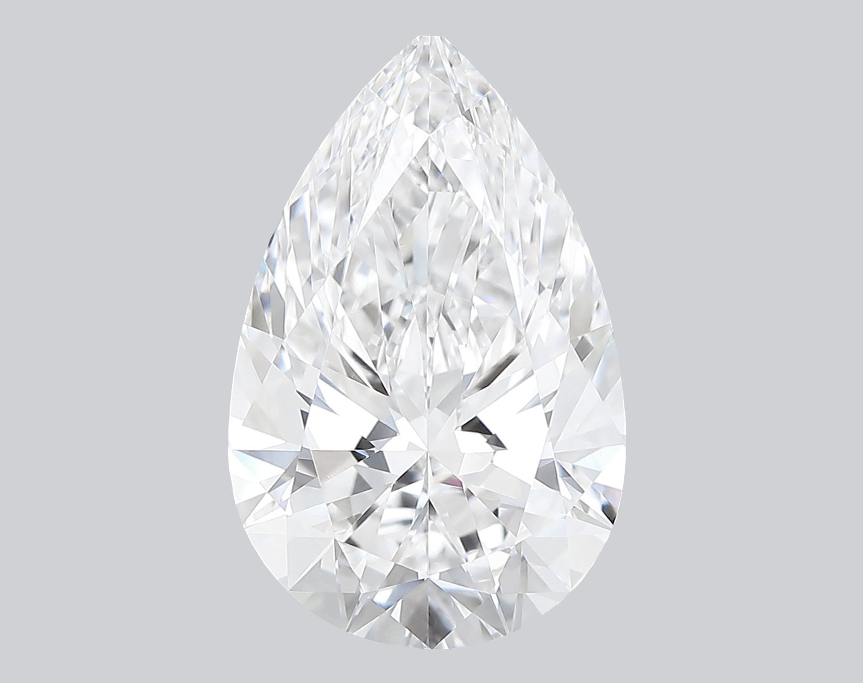 2.86 Carat E-VVS2 Pear Lab Grown Diamond - IGI (#121427)