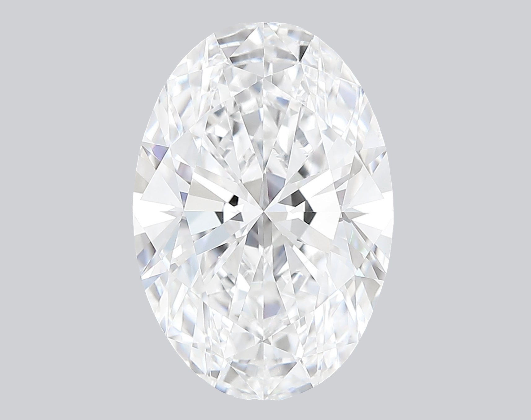 2.56 Carat D-VVS2 Oval Lab Grown Diamond - IGI (#121429)