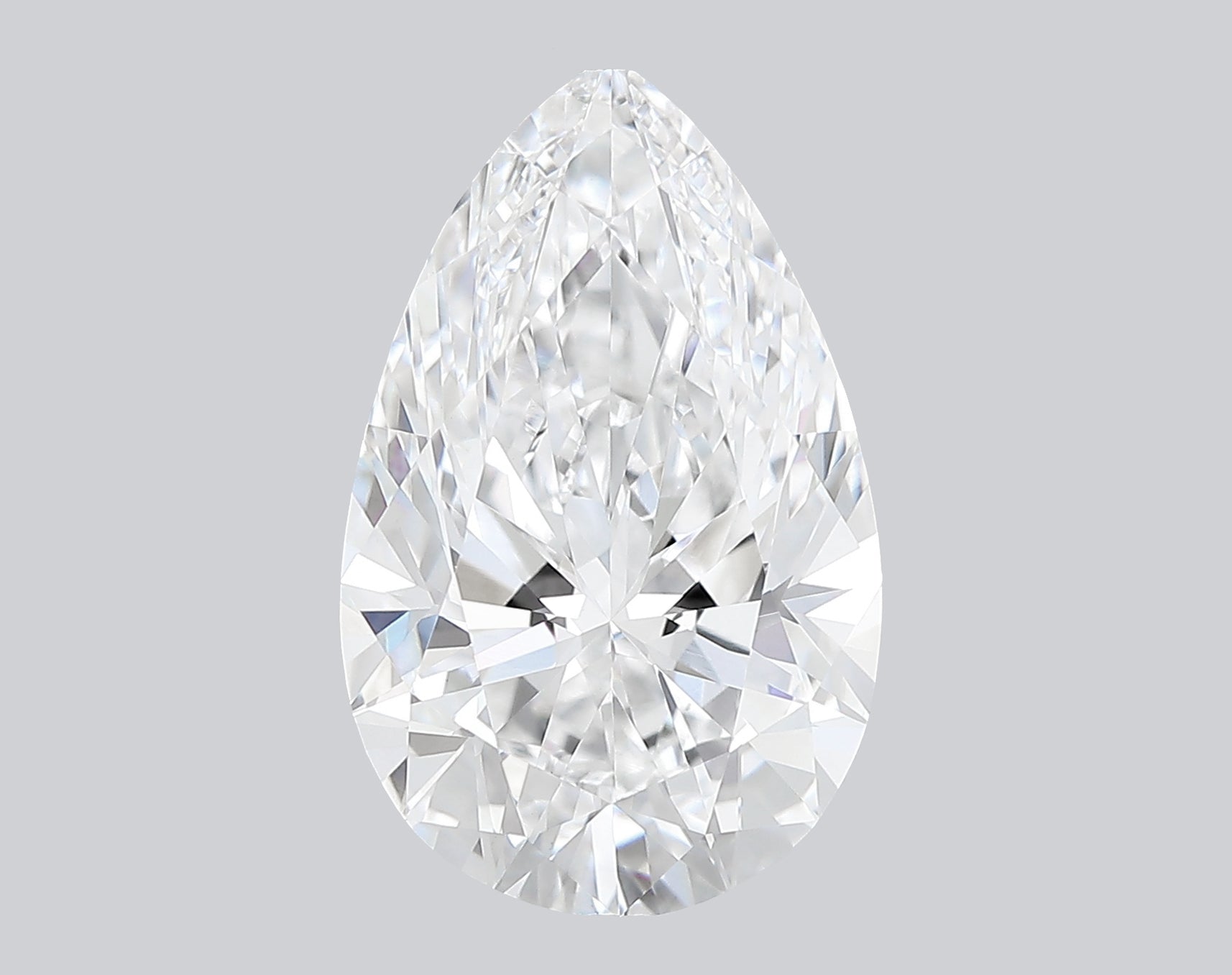 3.04 Carat D-VS1 Pear Lab Grown Diamond - IGI (#121432)