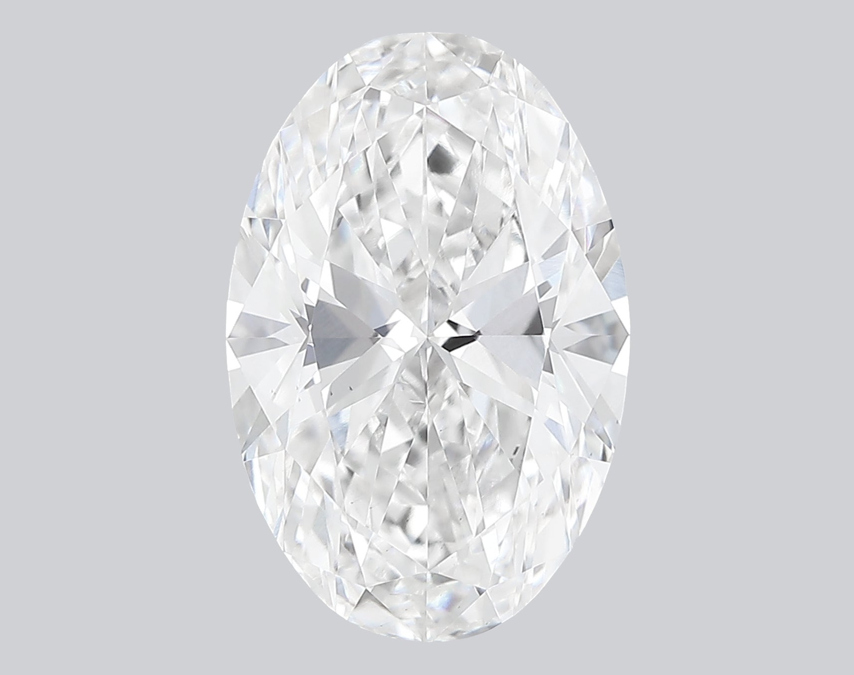 2.56 Carat F-VS1 Oval Lab Grown Diamond - IGI (#121595)
