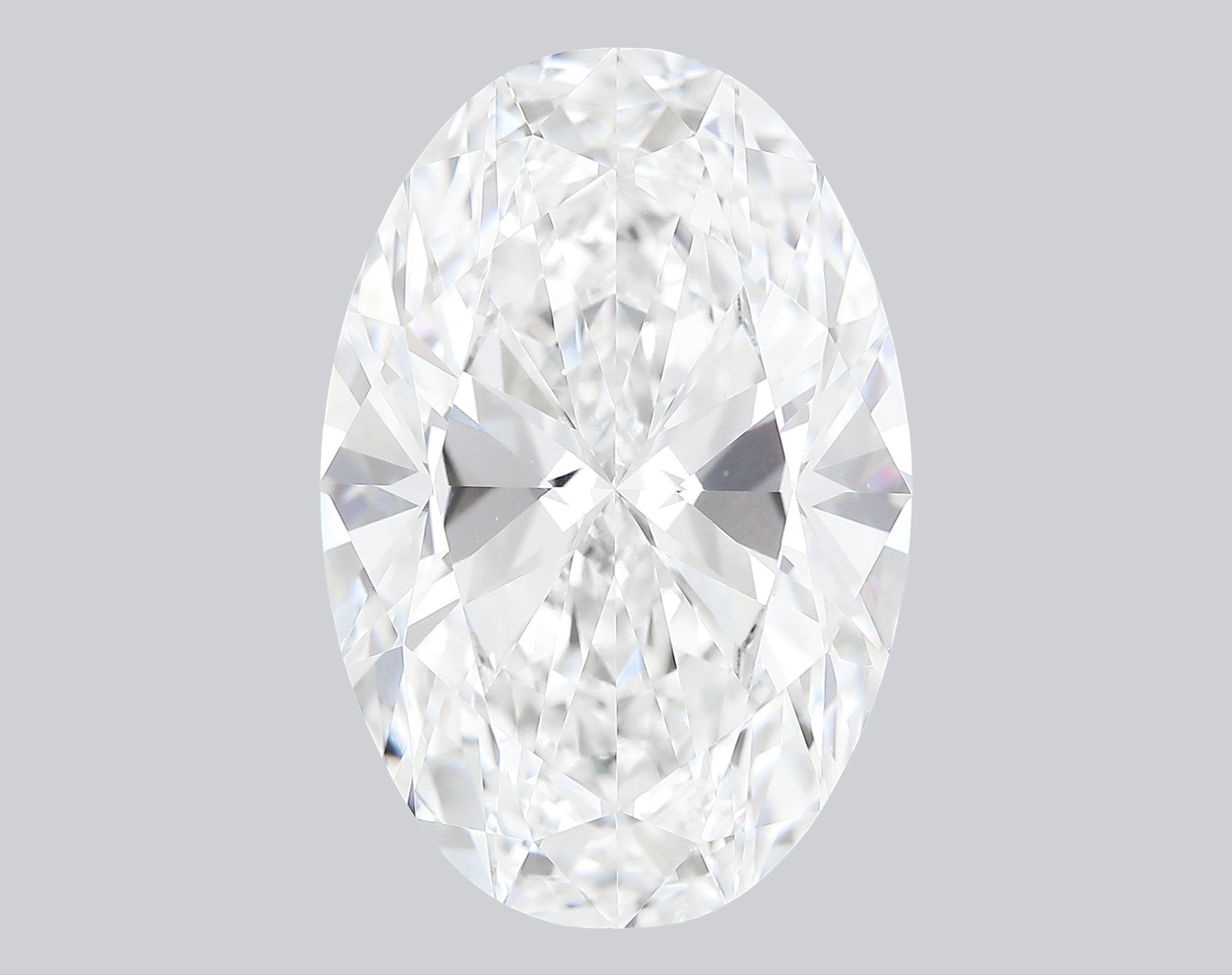 8.01 Carat E-VVS2 Oval Lab Grown Diamond - IGI (#121636)