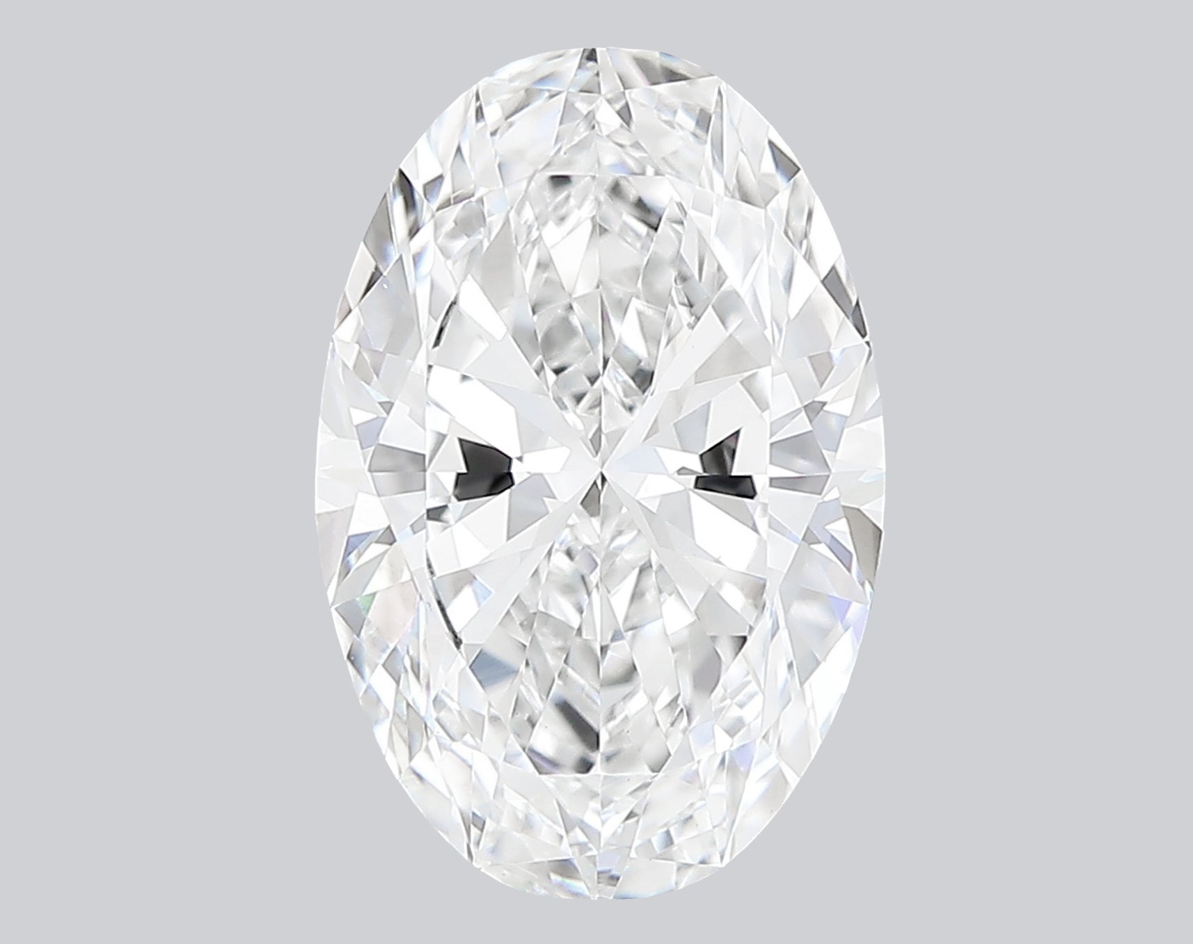 2.01 Carat F-VVS2 Oval Lab Grown Diamond - IGI (#121708)
