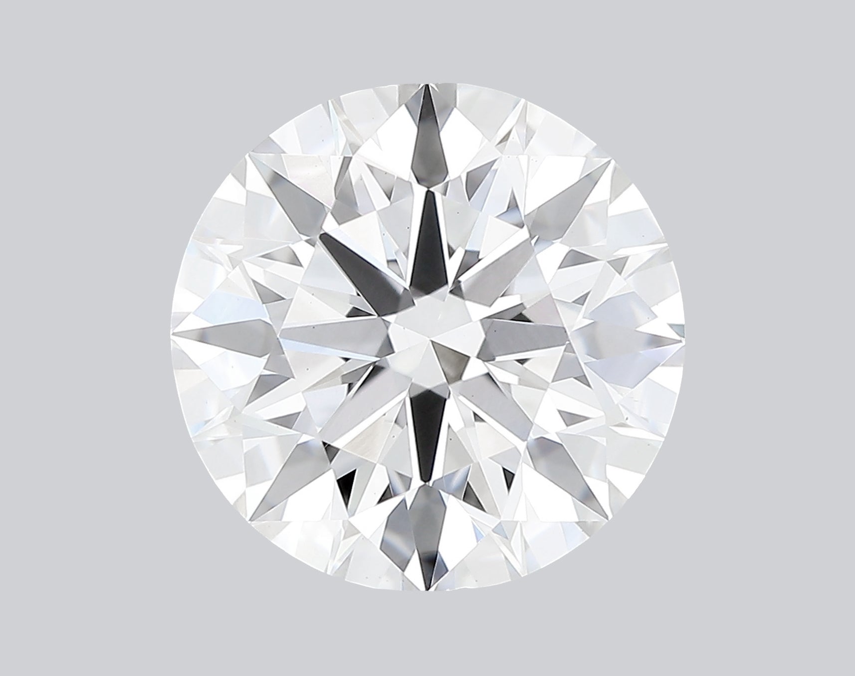 3.03 Carat F-VS1 Round Lab Grown Diamond - IGI (#121726)