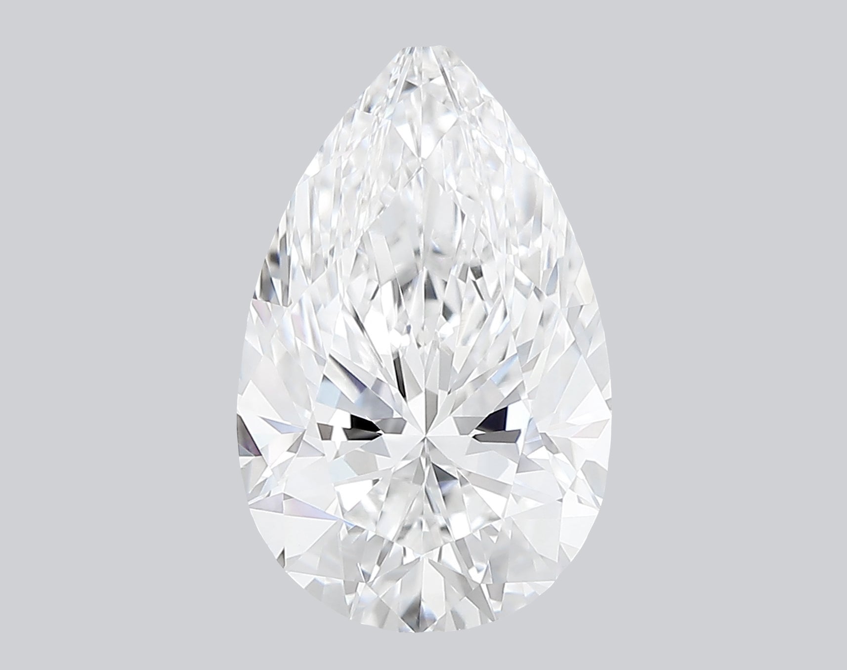 2.01 Carat E-VVS2 Pear Lab Grown Diamond - IGI (#121795)