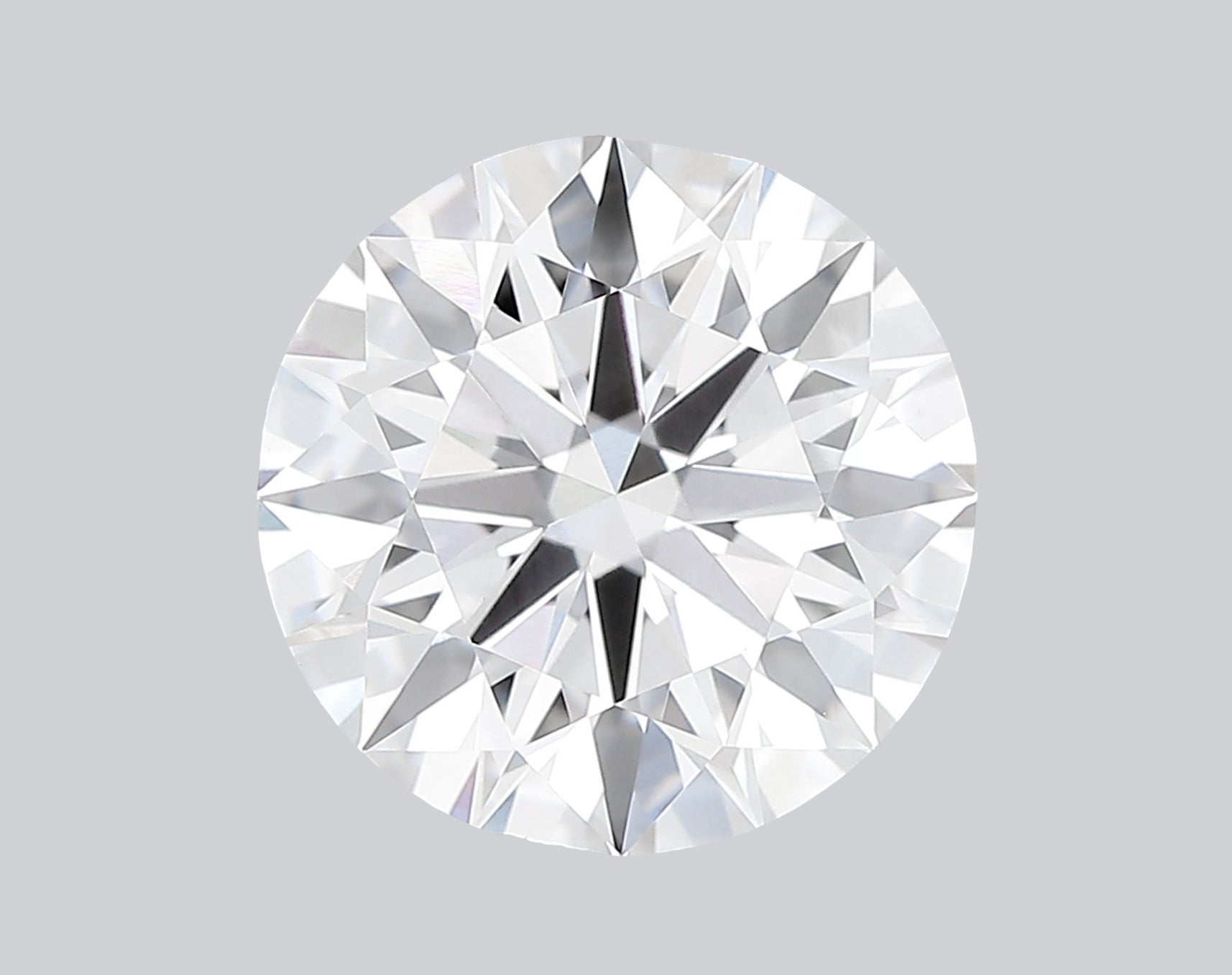 2.02 Carat E-VS1 H&A Round Lab Grown Diamond - IGI (#121830)