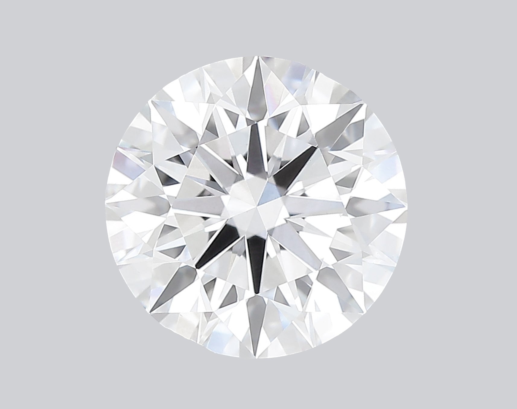 2.01 Carat E-VS1 H&A Round Lab Grown Diamond - IGI (#121833)