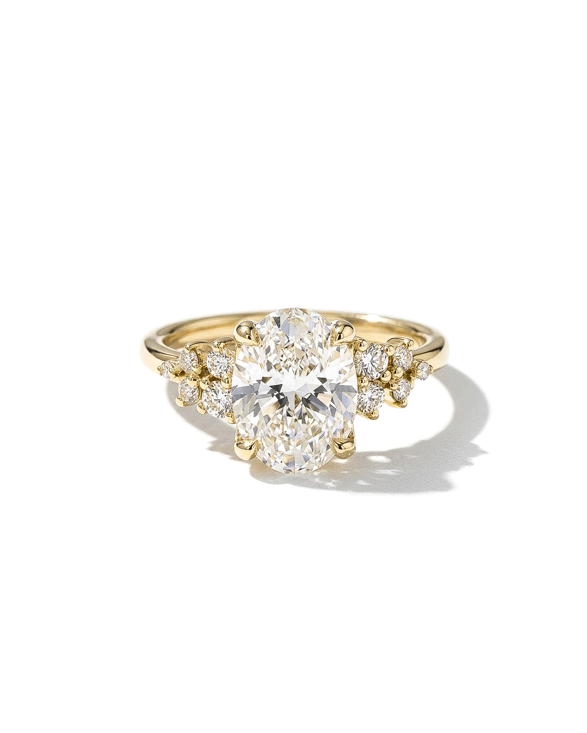 2.21ct E-VVS2 Oval Lab Diamond Nova