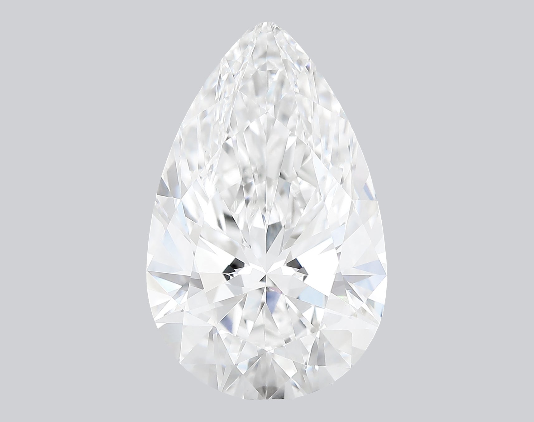 5.03 Carat F-VS1 Pear Lab Grown Diamond - IGI (#121908)