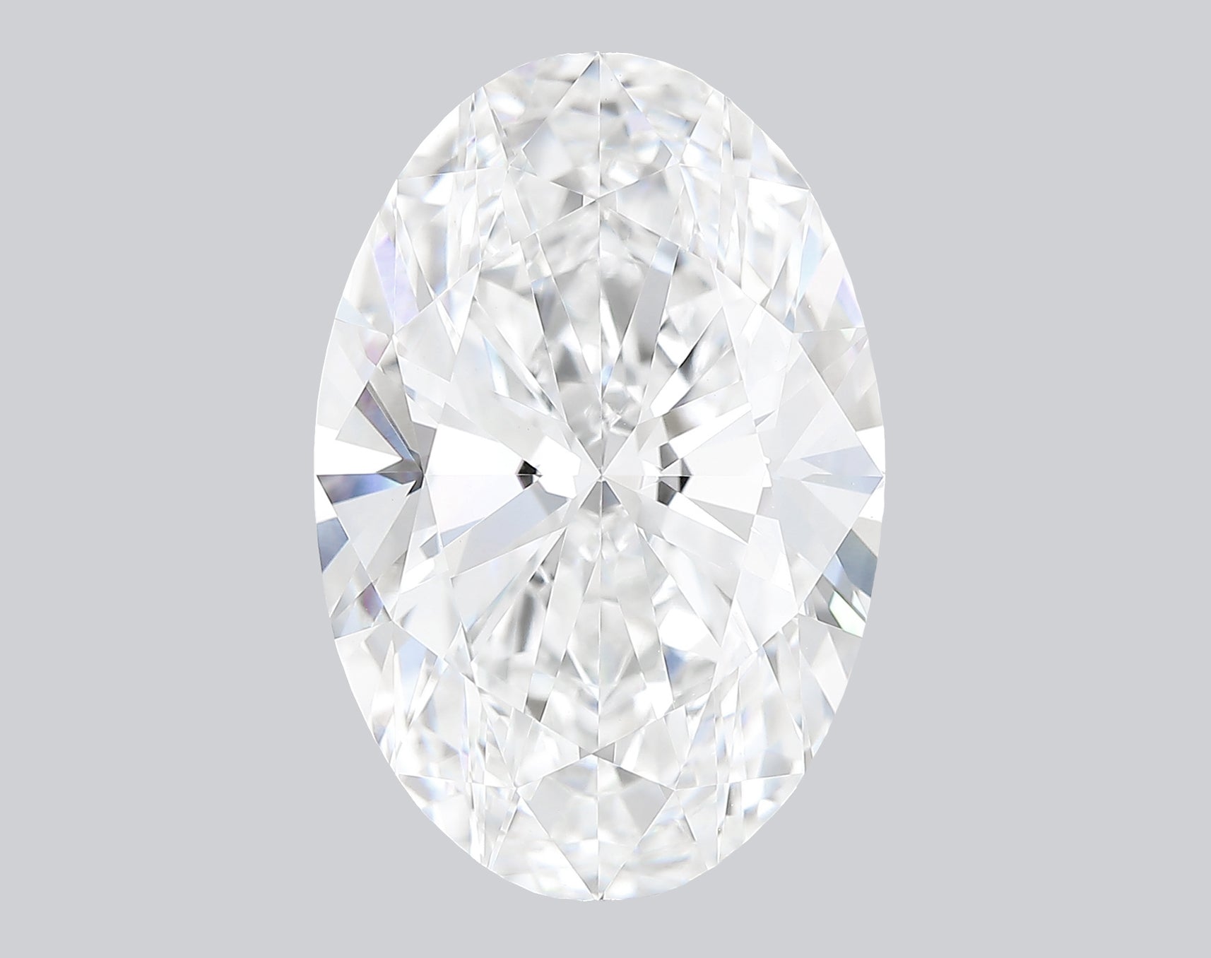 6.06 Carat E-VVS2 Oval Lab Grown Diamond - IGI (#121959)