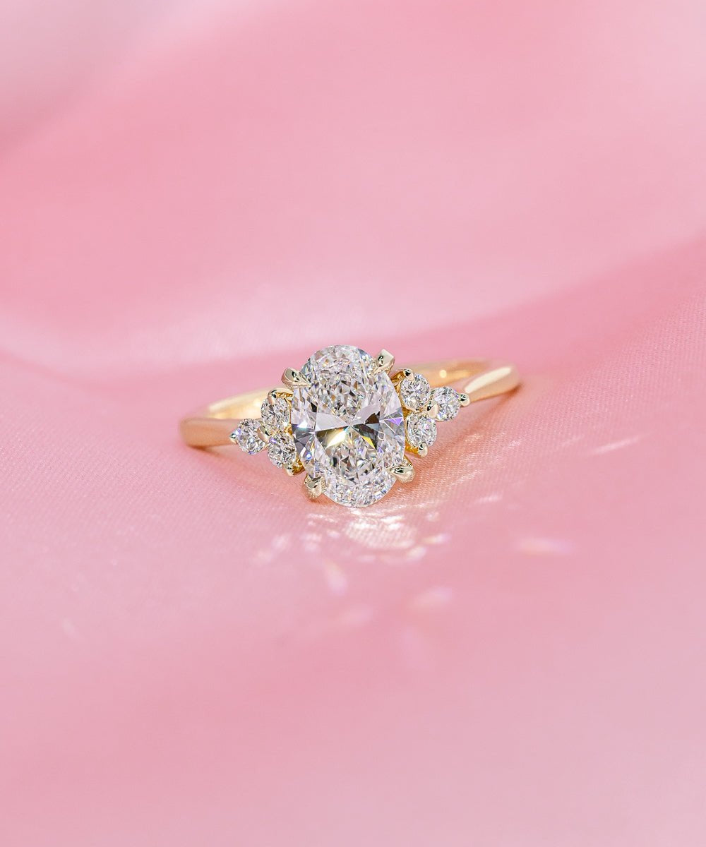 1.21ct D - VS1 Oval Lab Diamond Lindsey - PBD Engagement Rings