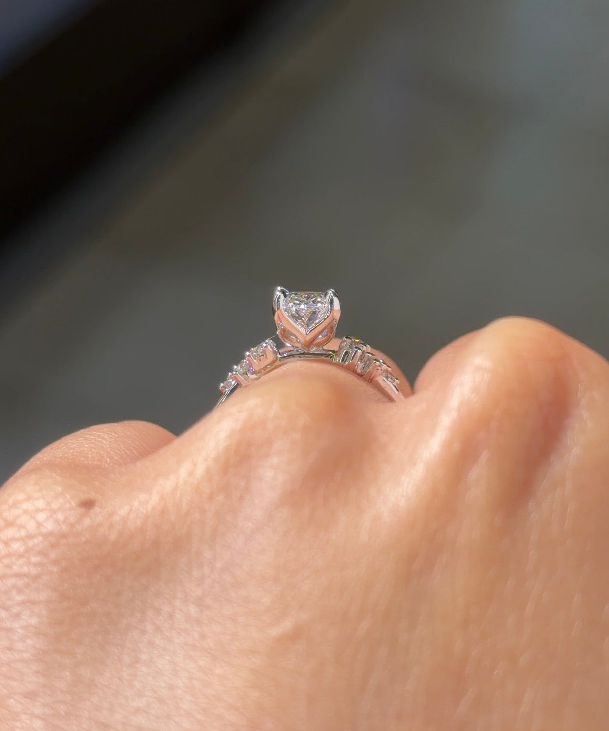 1.21ct D-VVS1 Oval Lab Diamond Nova - PBD Engagement Rings