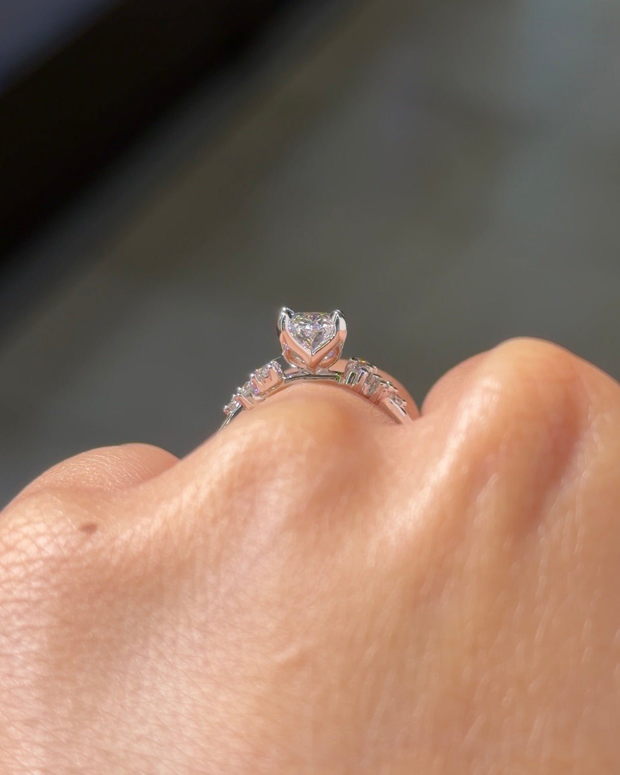 1.21ct D-VVS1 Oval Lab Diamond Nova - PBD Engagement Rings