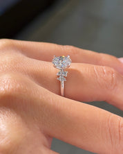 1.21ct D-VVS1 Oval Lab Diamond Nova - PBD Engagement Rings
