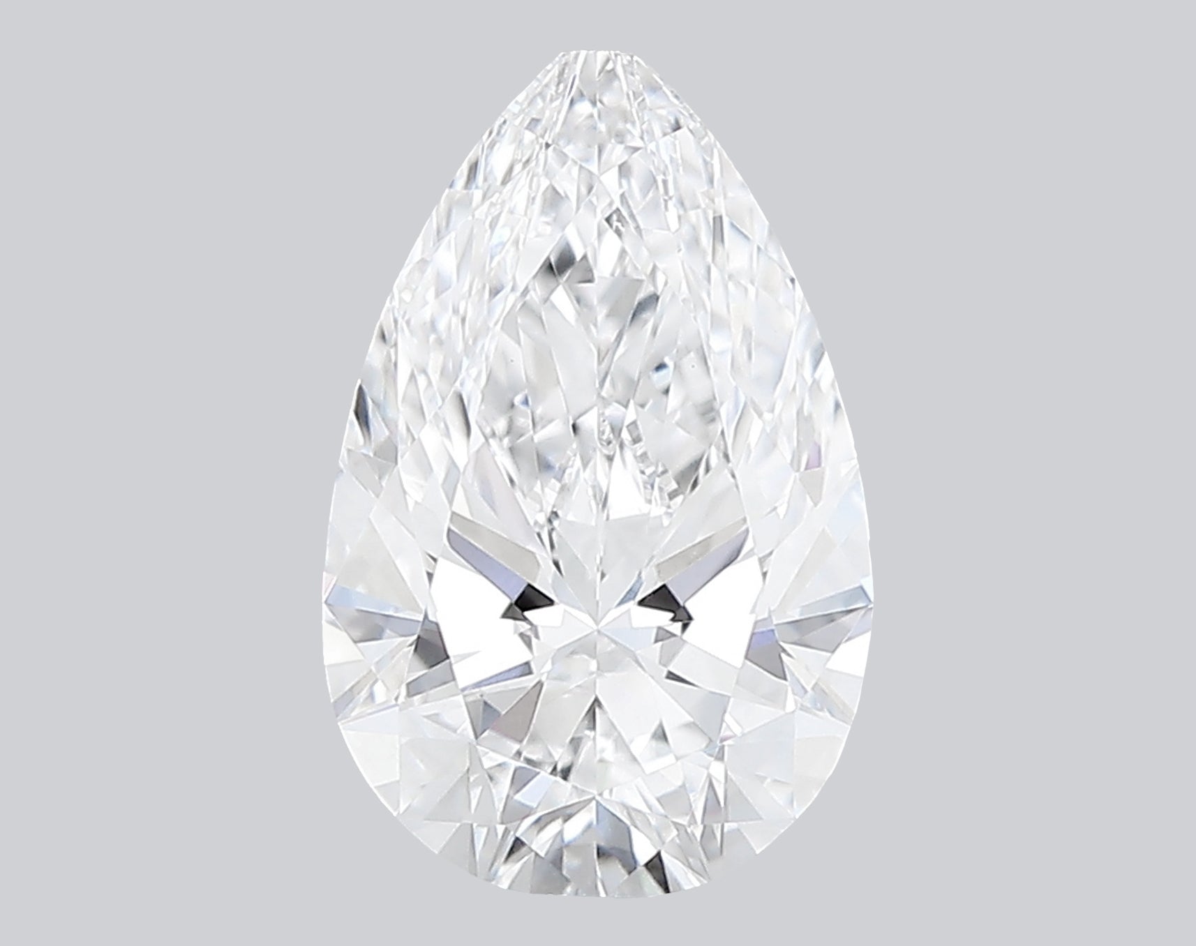 1.09 Carat D-VVS2 Pear Lab Grown Diamond - IGI (#122010)