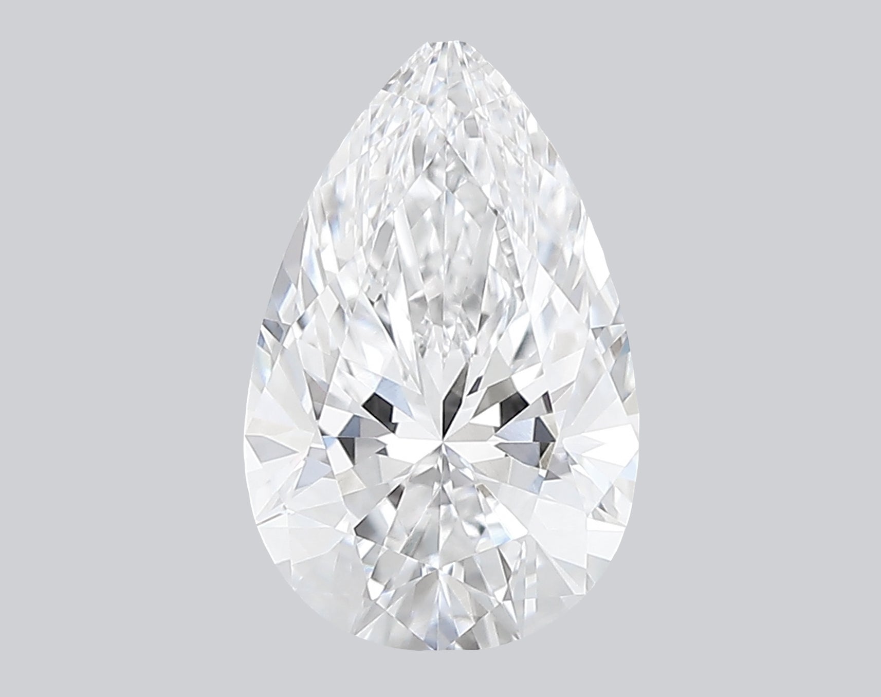 1.09 Carat D-VVS2 Pear Lab Grown Diamond - IGI (#122011)