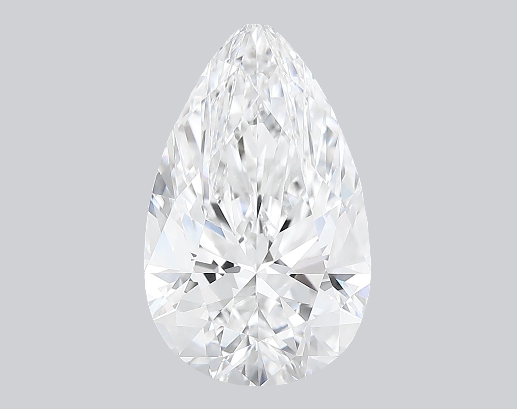 1.56 Carat D-VVS2 Pear Lab Grown Diamond - IGI (#122014)