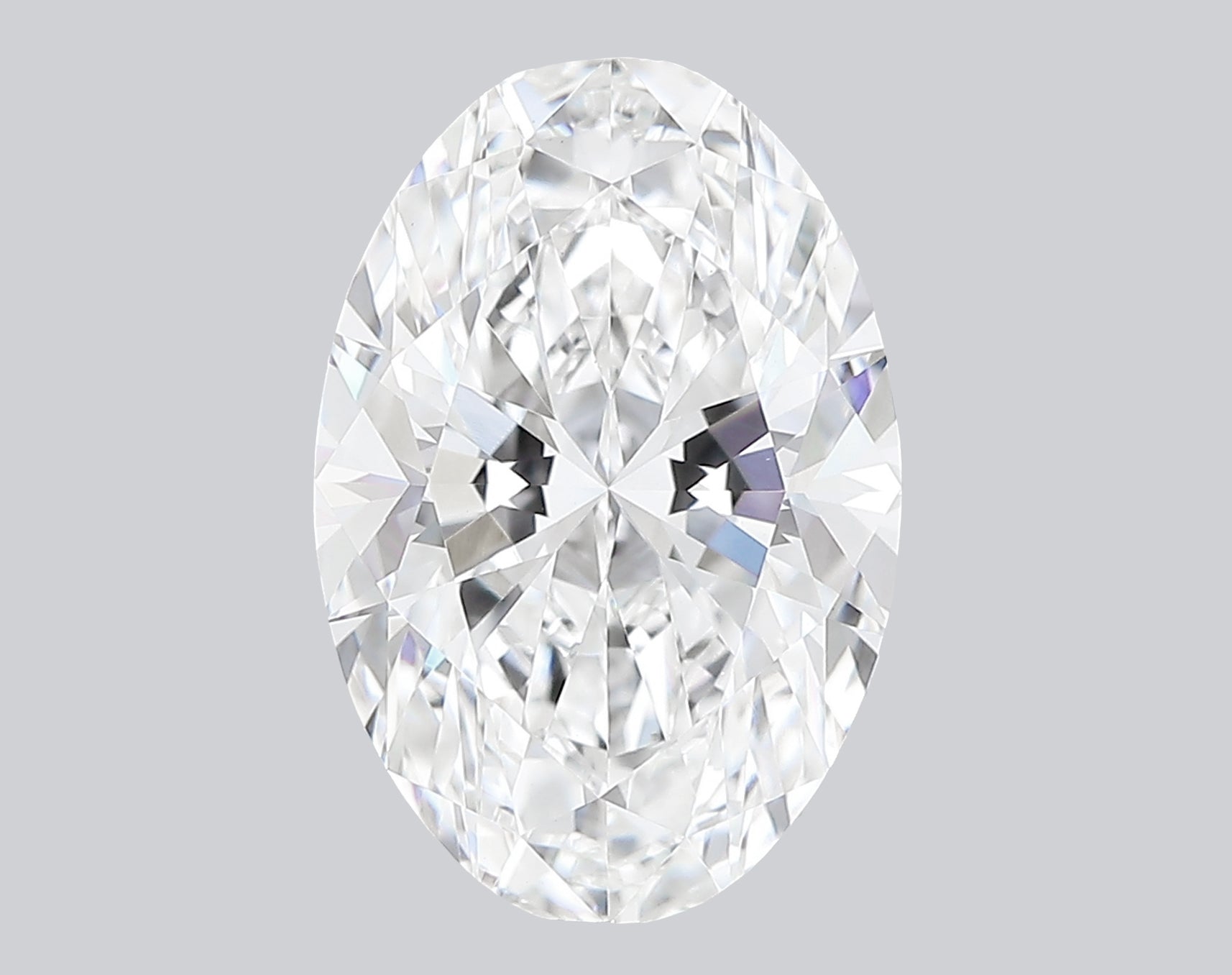 2.04 Carat F-VS1 Oval Lab Grown Diamond - IGI (#122223)