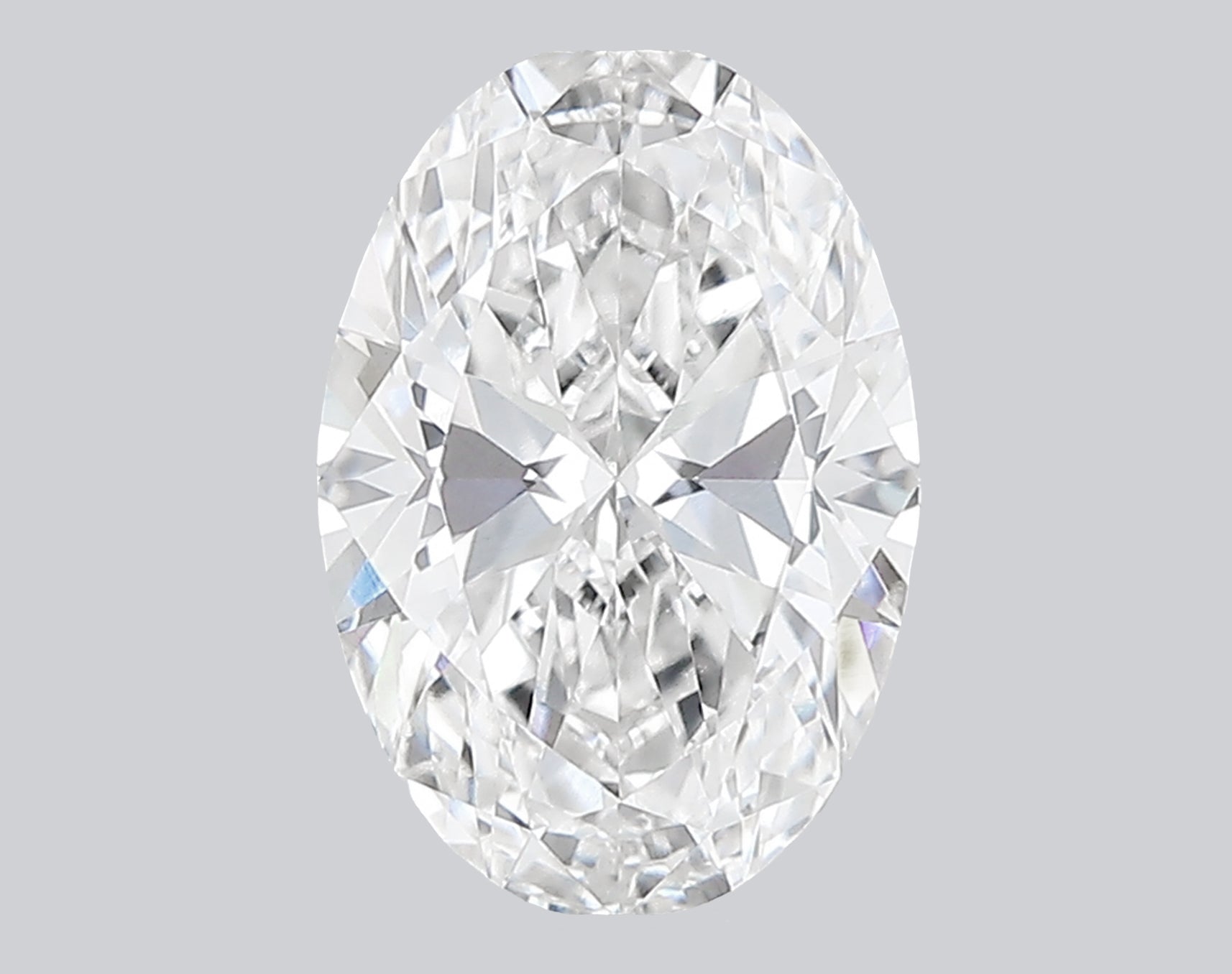 1.01 Carat F-VVS2 Oval Lab Grown Diamond - IGI (#122236)