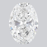 1.01 Carat F-VVS2 Oval Lab Grown Diamond - IGI (#122236)