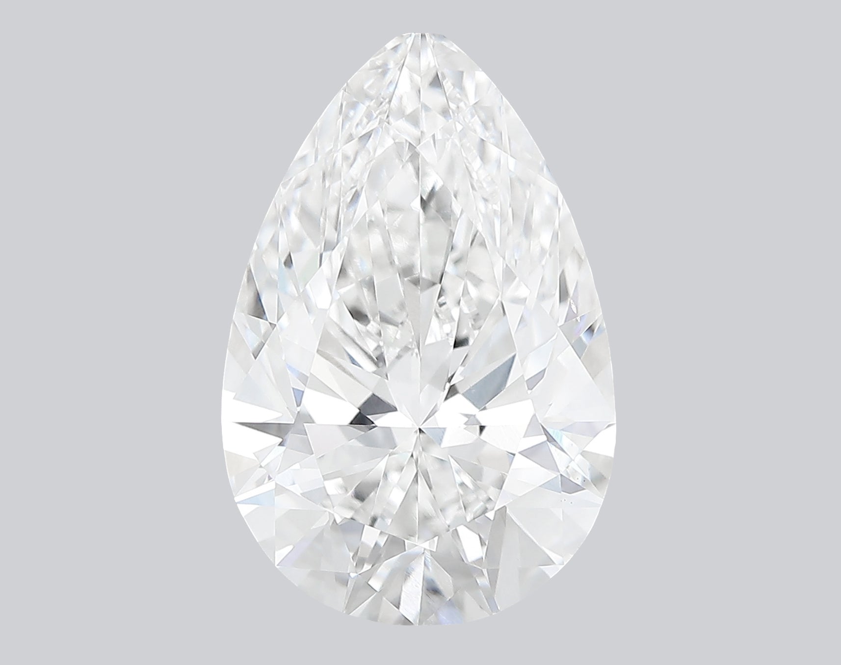3.02 Carat F-VS1 Pear Lab Grown Diamond - IGI (#122287)