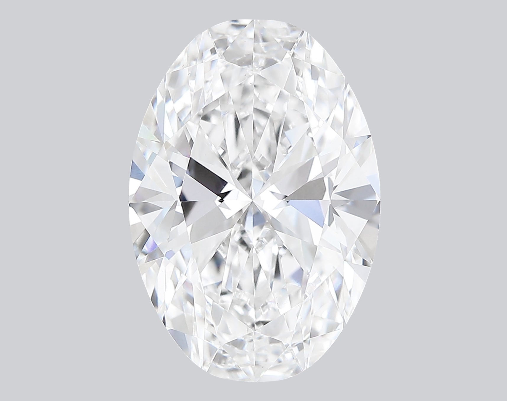 3.02 Carat D-VS1 Oval Lab Grown Diamond - IGI (#122598)