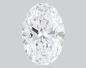 3.02 Carat D-VS1 Oval Lab Grown Diamond - IGI (#122598)