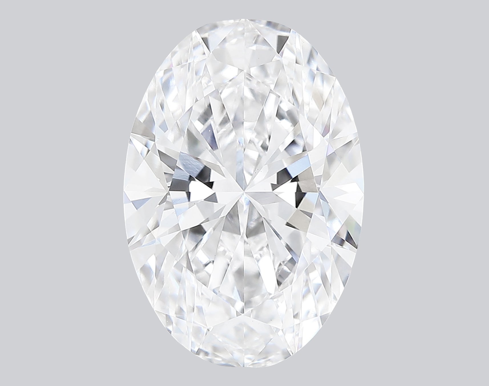3.02 Carat D-VVS2 Oval Lab Grown Diamond - IGI (#122608)