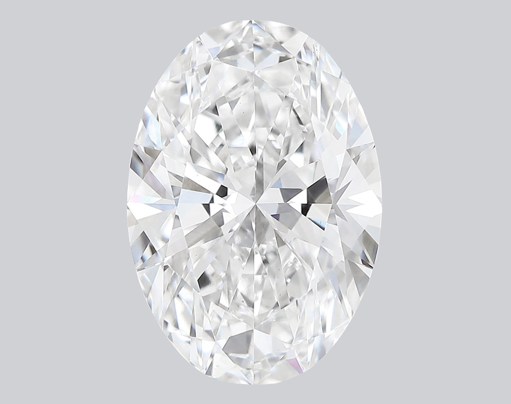 2.85 Carat F-VS1 Oval Lab Grown Diamond - IGI (#122622)