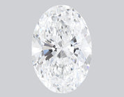 3.04 Carat D-VVS2 Oval Lab Grown Diamond - IGI (#122633)