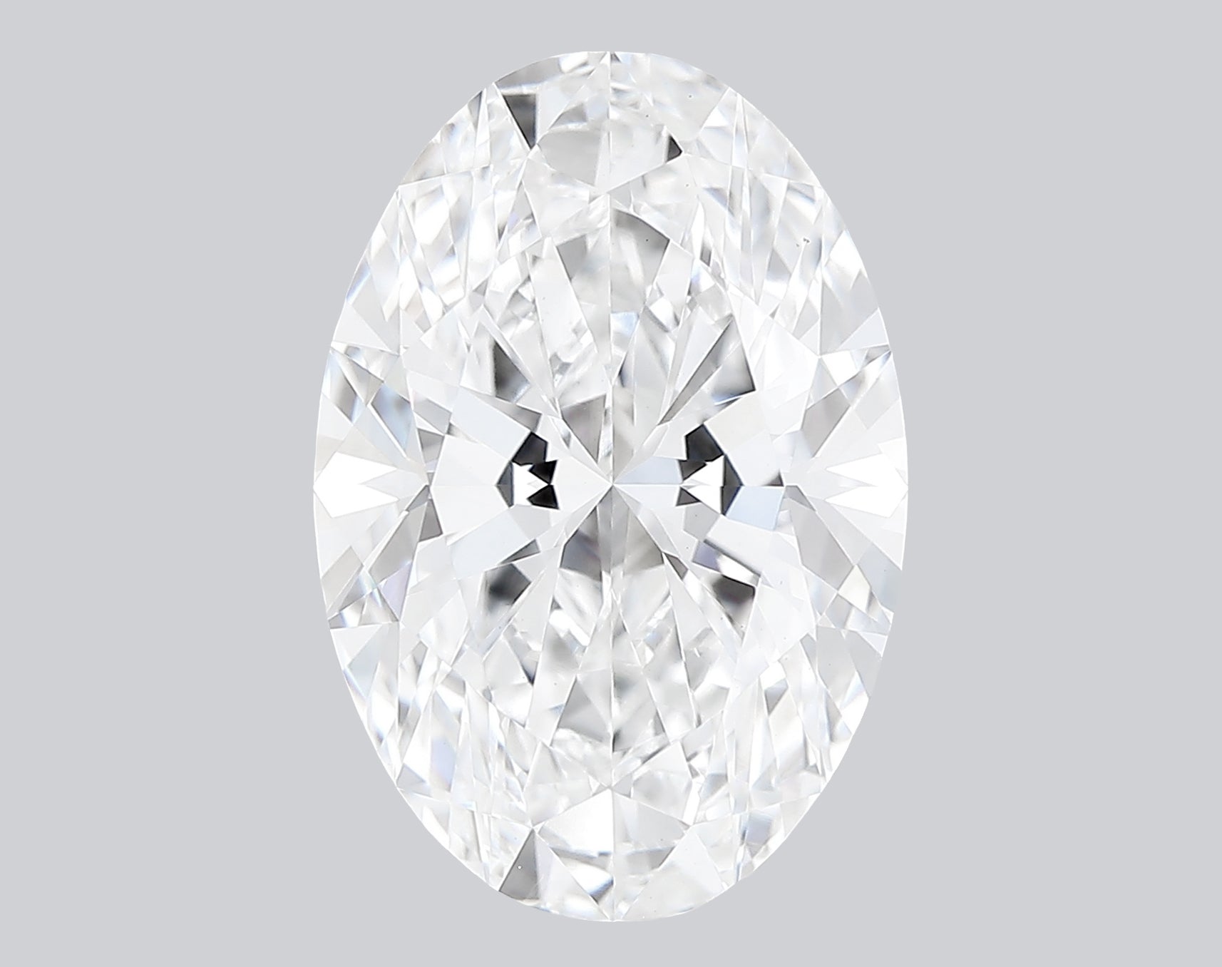 3.05 Carat D-VVS2 Oval Lab Grown Diamond - IGI (#122638)
