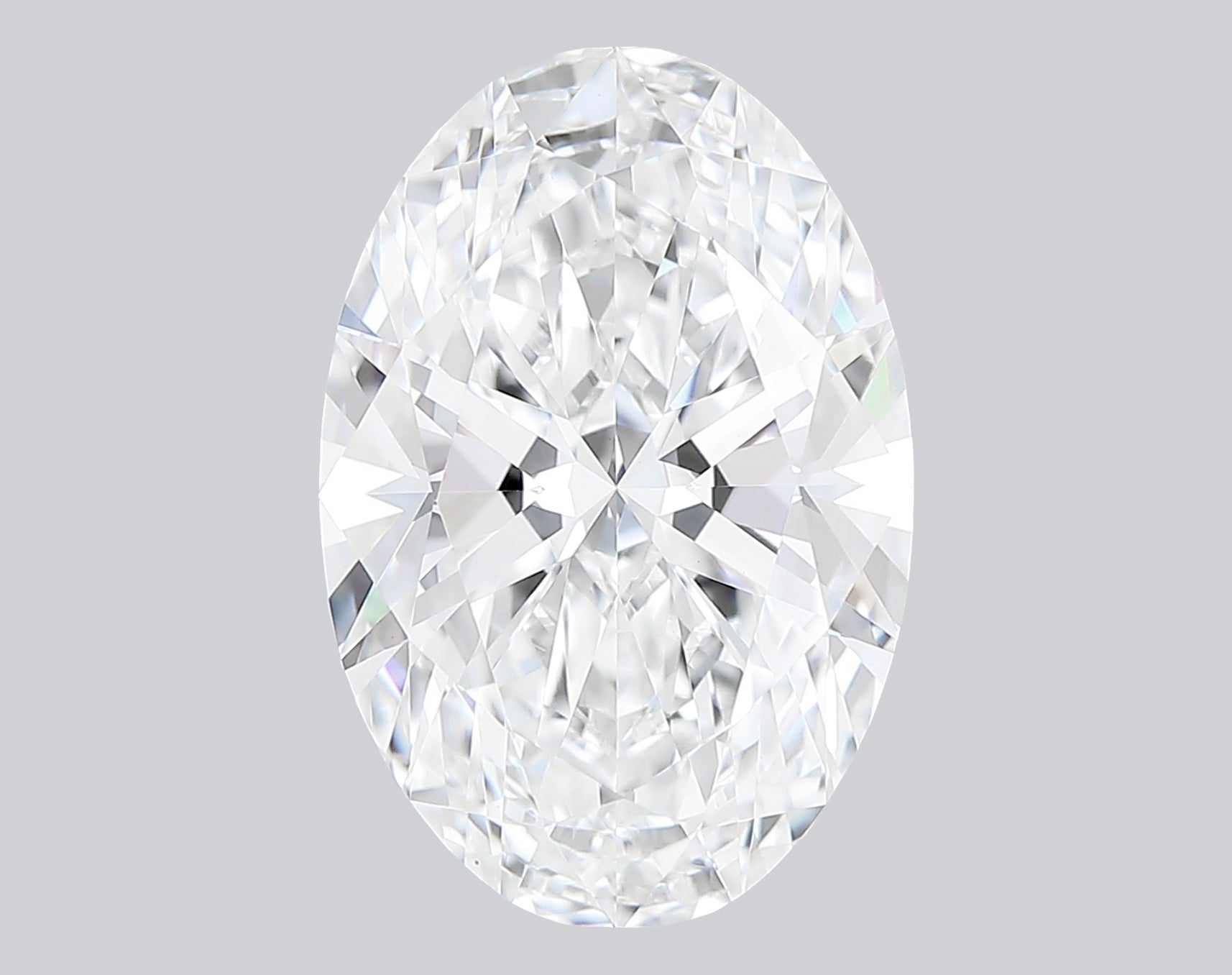2.52 Carat E-VVS2 Oval Lab Grown Diamond - IGI (#122640)