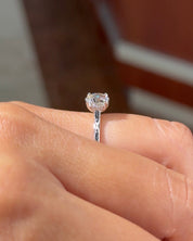 1.22ct D-VS1 Round Lab Diamond Alice - PBD Engagement Rings