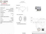 1.23 Carat E - VS1 Marquise Lab Grown Diamond - IGI (125272) - PBD Loose Diamond