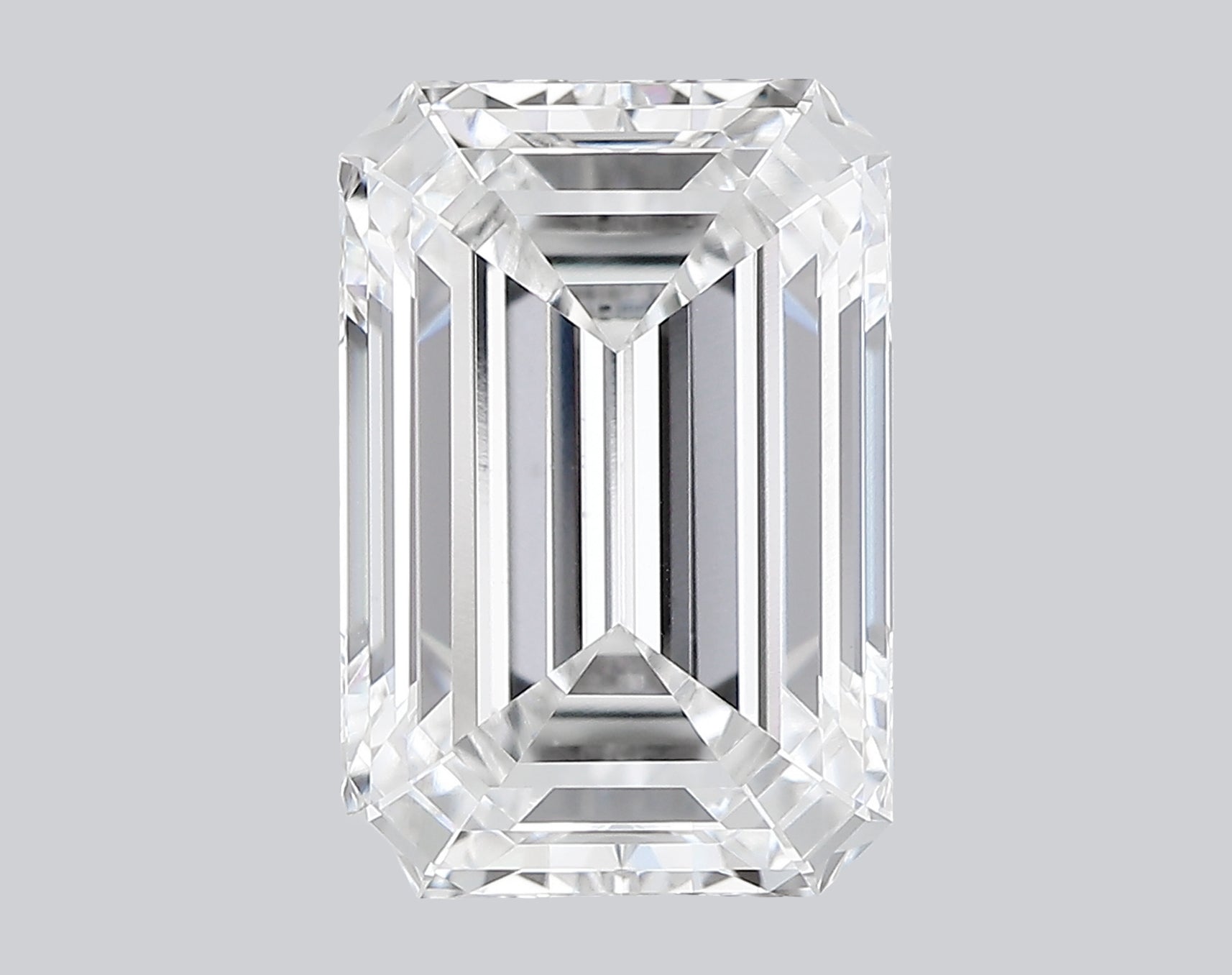 2.58 Carat F-VVS2 Emerald Lab Grown Diamond - IGI (#123132)