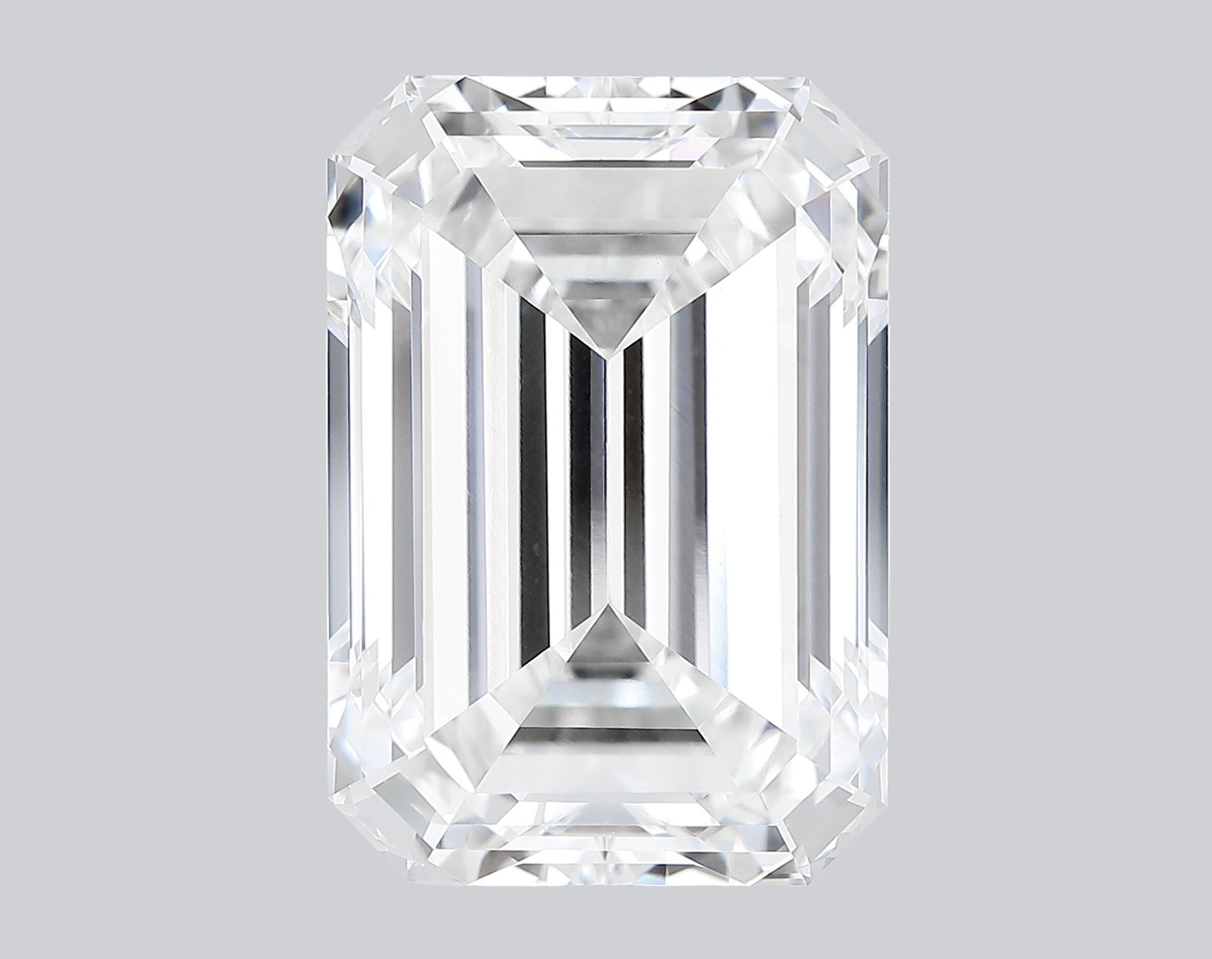 7.13 Carat F-VVS2 Emerald Lab Grown Diamond - IGI (#123477)