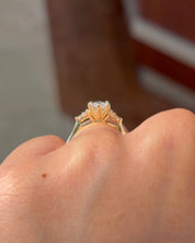1.23ct D - VVS2 Marquise Lab Diamond Lindsey - PBD Engagement Rings