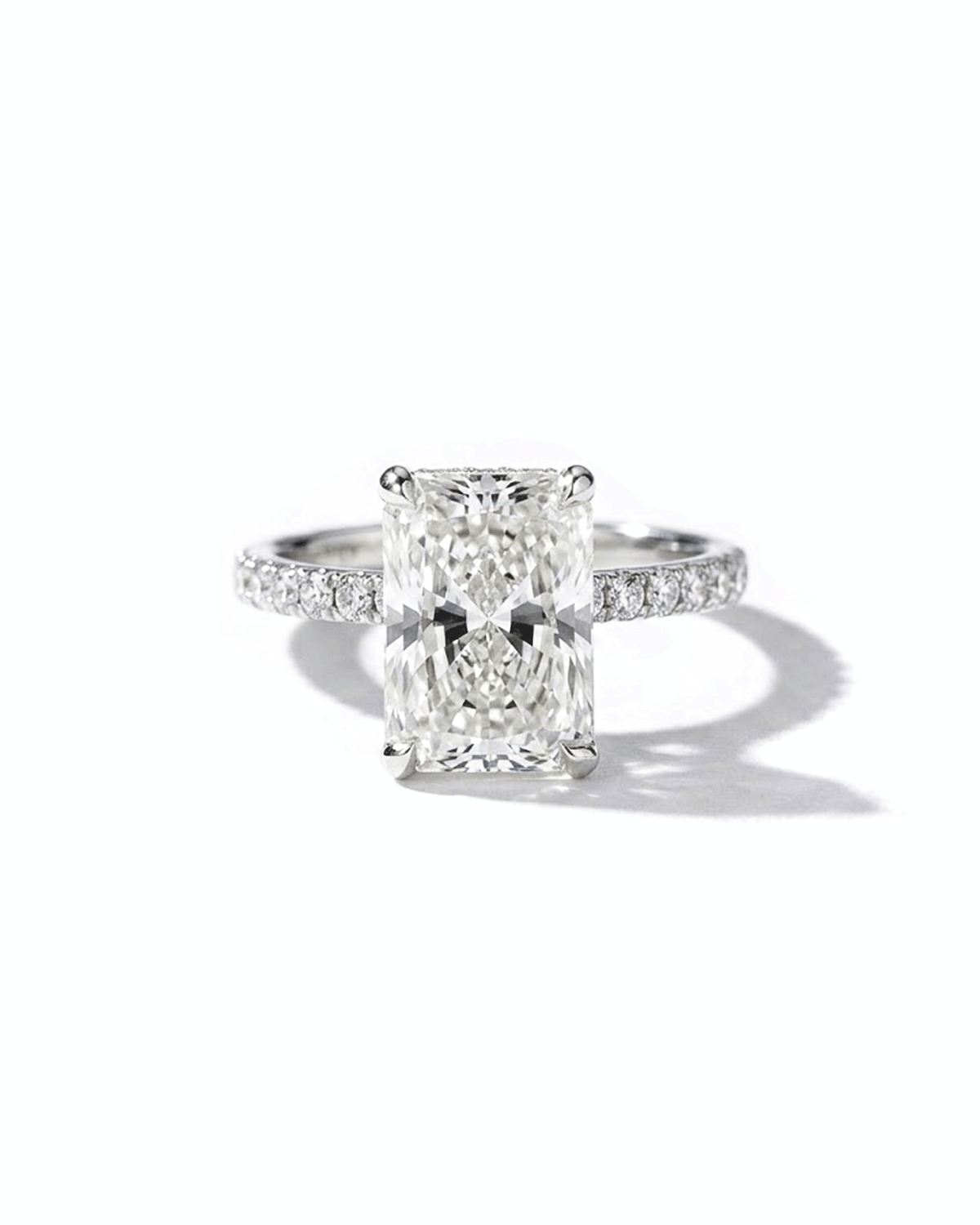 4.05ct E-VVS2 Radiant Lab Diamond Stephanie