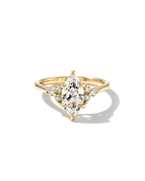 1.23ct D-VVS2 Marquise Lab Diamond Lindsey