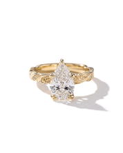 2.04ct F-VS1 Pear Lab Diamond Josephine