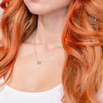 1.24ct E-VVS2 Emerald Lab Diamond Pendant White Gold Necklaces Princess Bride Diamonds 