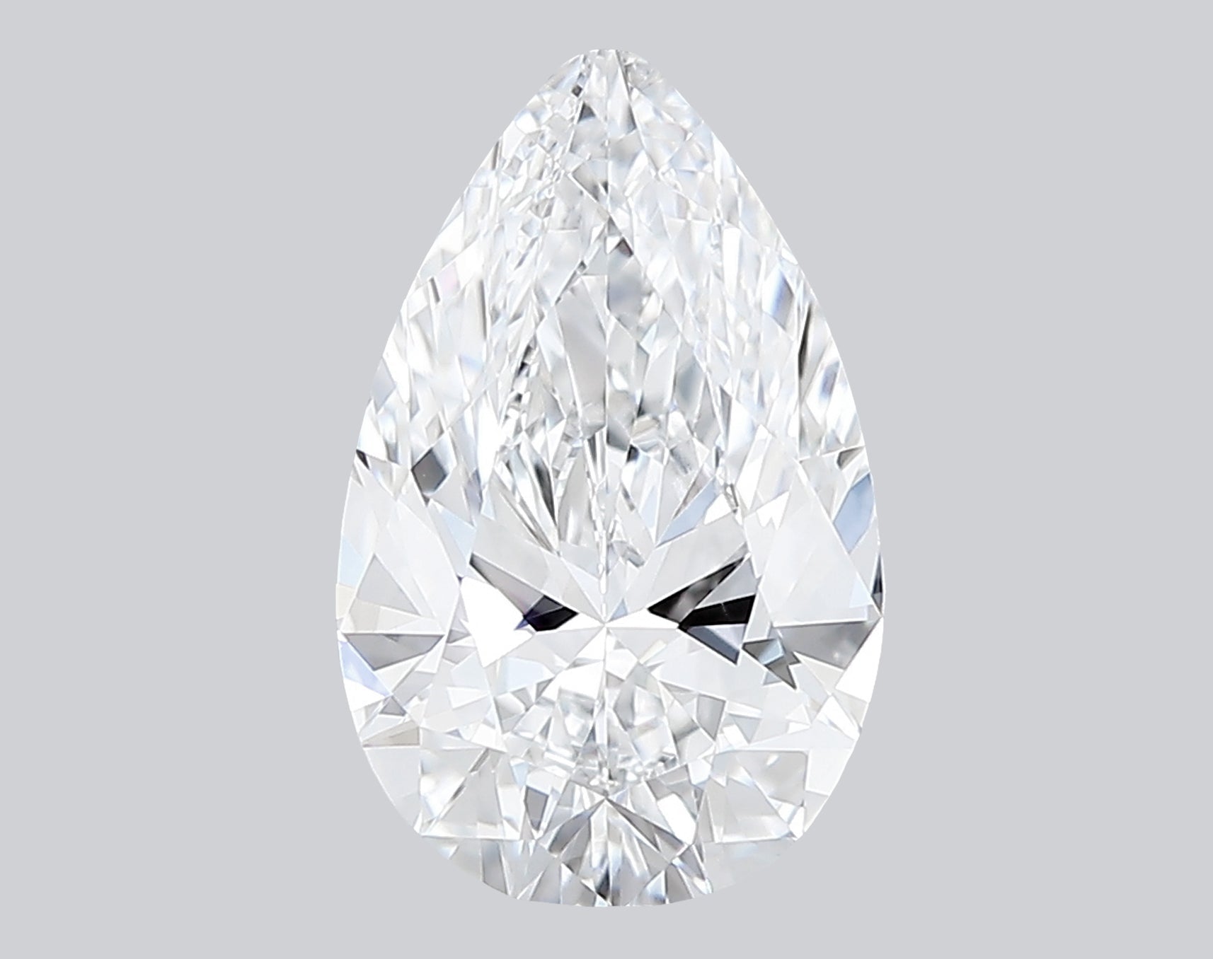 1.25 Carat D - VVS2 Pear Lab Grown Diamond - IGI (124596) - PBD Loose Diamond