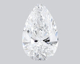 1.25 Carat D-VVS2 Pear Lab Grown Diamond - IGI (#124596)