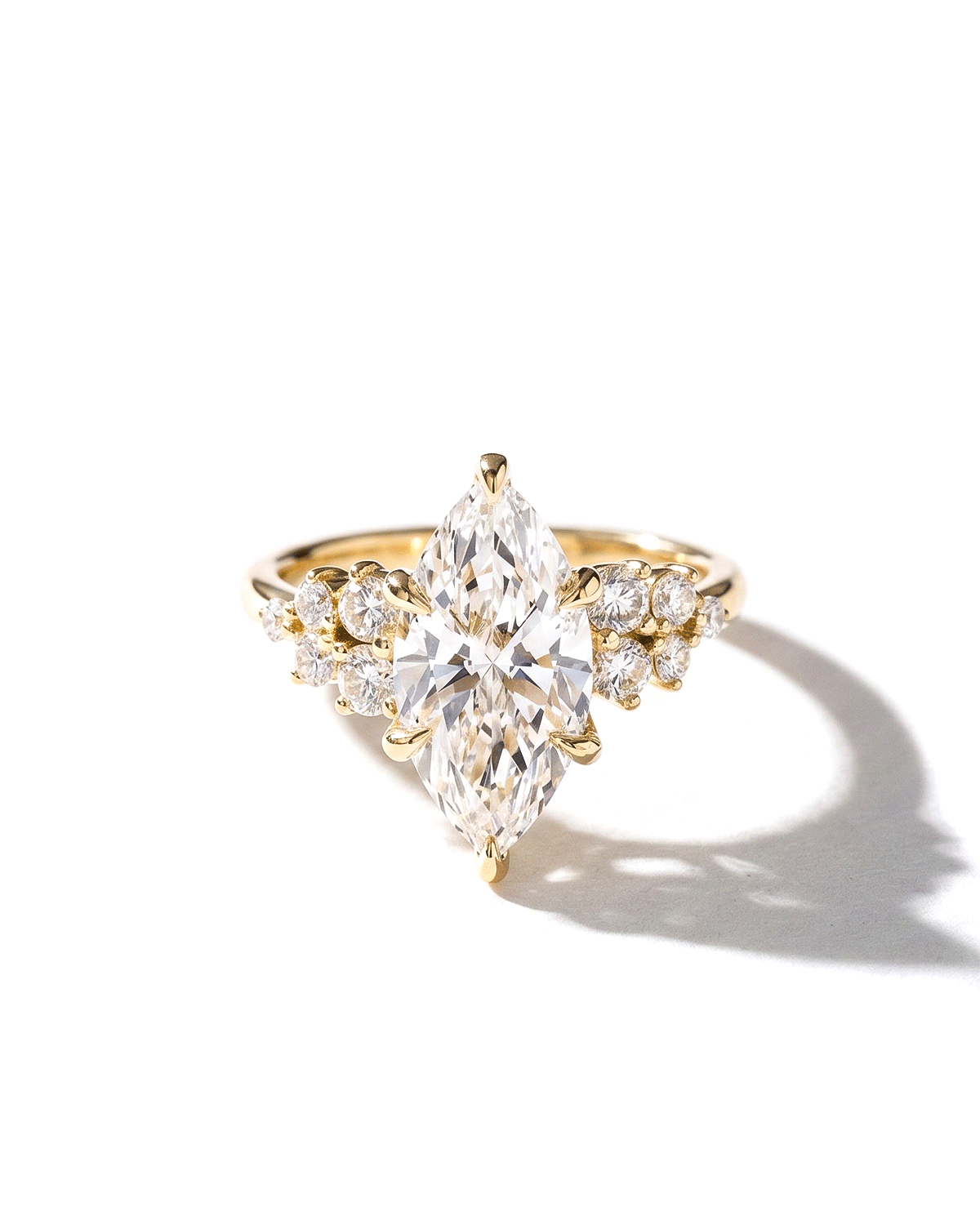 3.02ct E-VS1 Marquise Lab Diamond Supernova