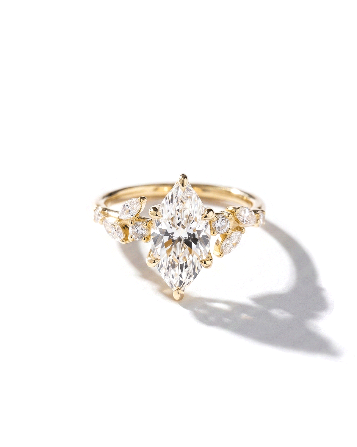 2.04ct F-VVS2 Marquise Lab Diamond Sage