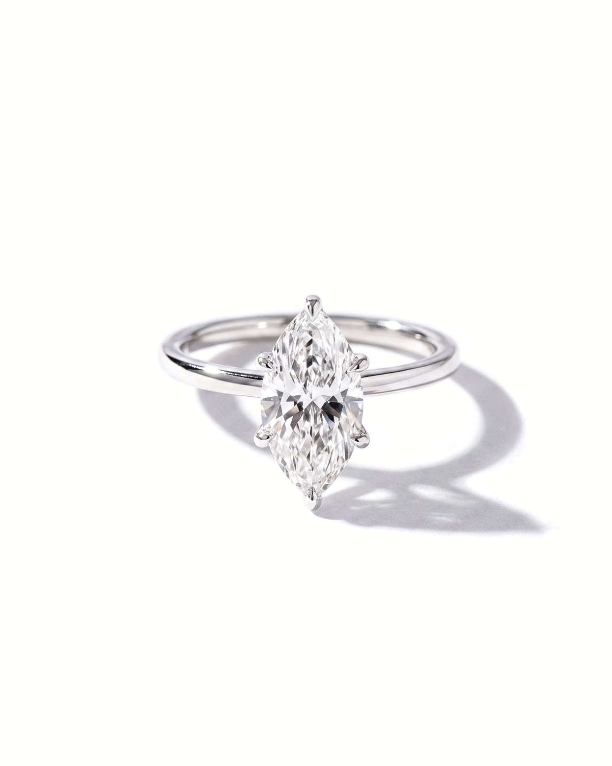 2.02ct F-VS1 Marquise Lab Diamond Leah